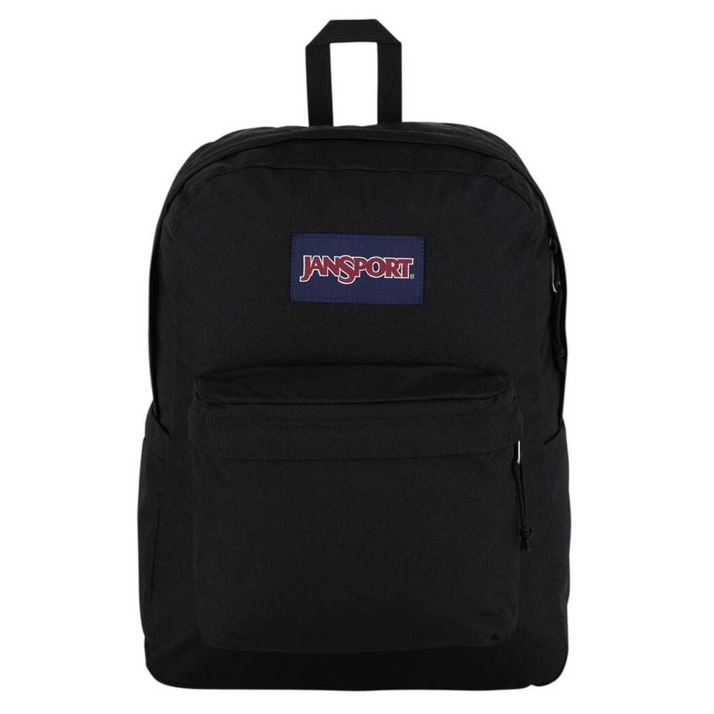 NEW! JanSport SuperBreak One Backpack Black 26L School Travel Bag NWT